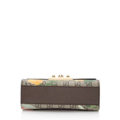 Gucci GG Supreme Tian Padlock Small Shoulder Bag