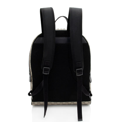 Gucci GG Supreme Web Backpack (SHF-tXMzwM)