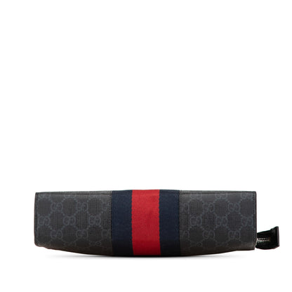 Gucci GG Supreme Web Clutch