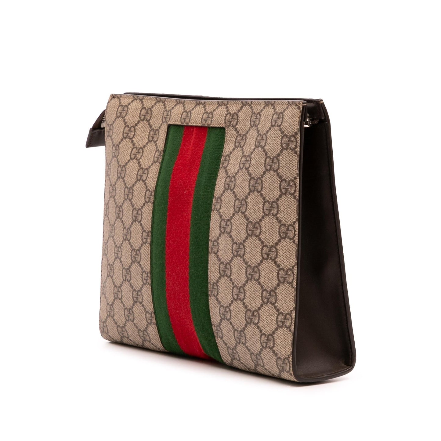 Gucci GG Supreme Web Clutch