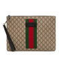 Gucci GG Supreme Web Clutch