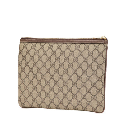 Gucci GG Supreme Web Ophidia Clutch