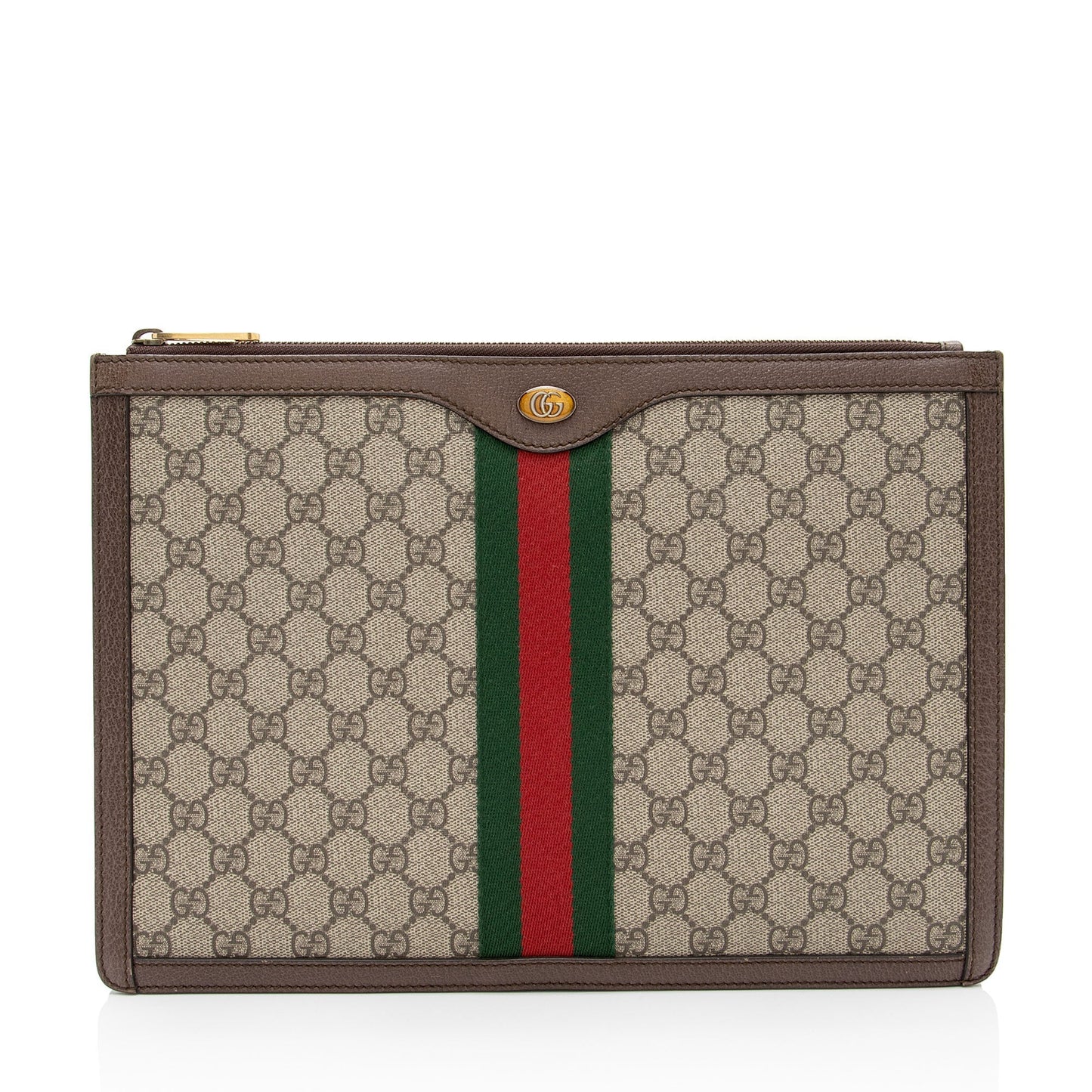 Gucci GG Supreme Web Ophidia Pouch (SHF-Vkx6V1)