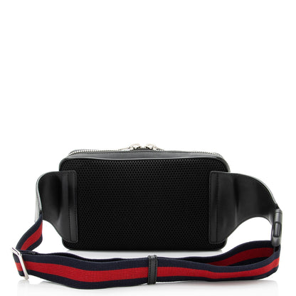 Gucci GG Supreme Web Zip Belt Bag