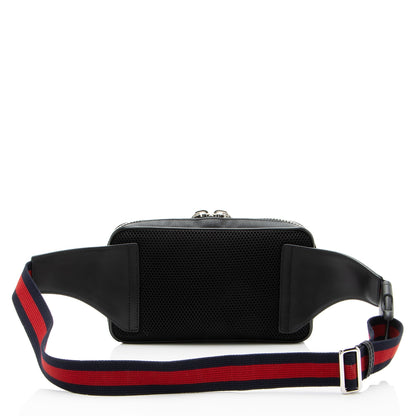 Gucci GG Supreme Web Zip Belt Bag