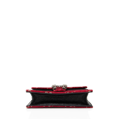 Gucci GG Velvet Crystal Dionysus Mini Shoulder Bag