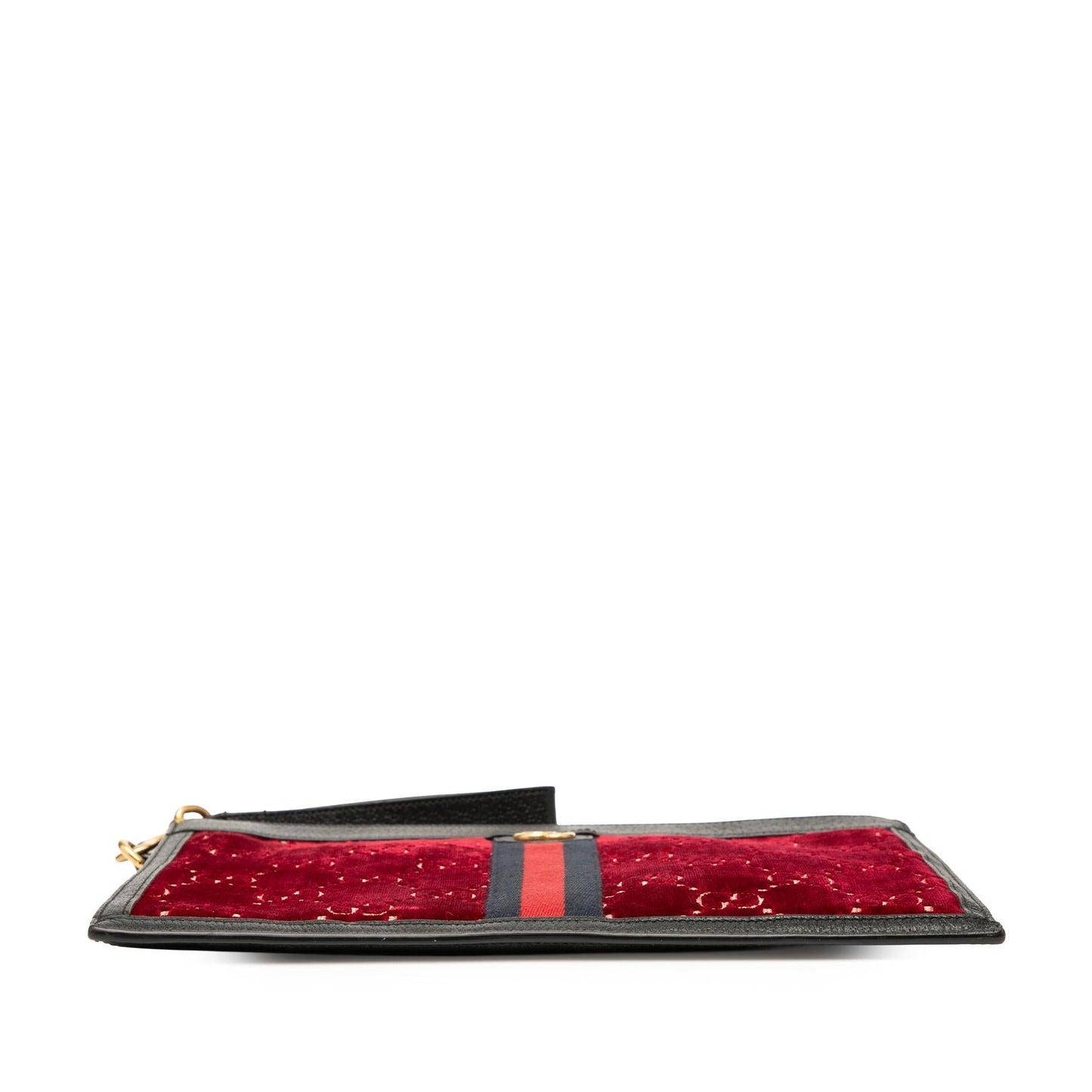 Gucci GG Velvet Ophidia Clutch Bag