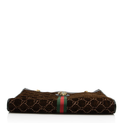Gucci GG Velvet Rajah Large Tote (SHF-n1PHcG)