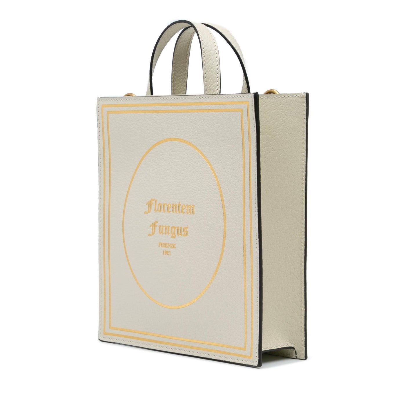 Gucci Garden Calfskin Mushrooms Vertical Shopping Tote