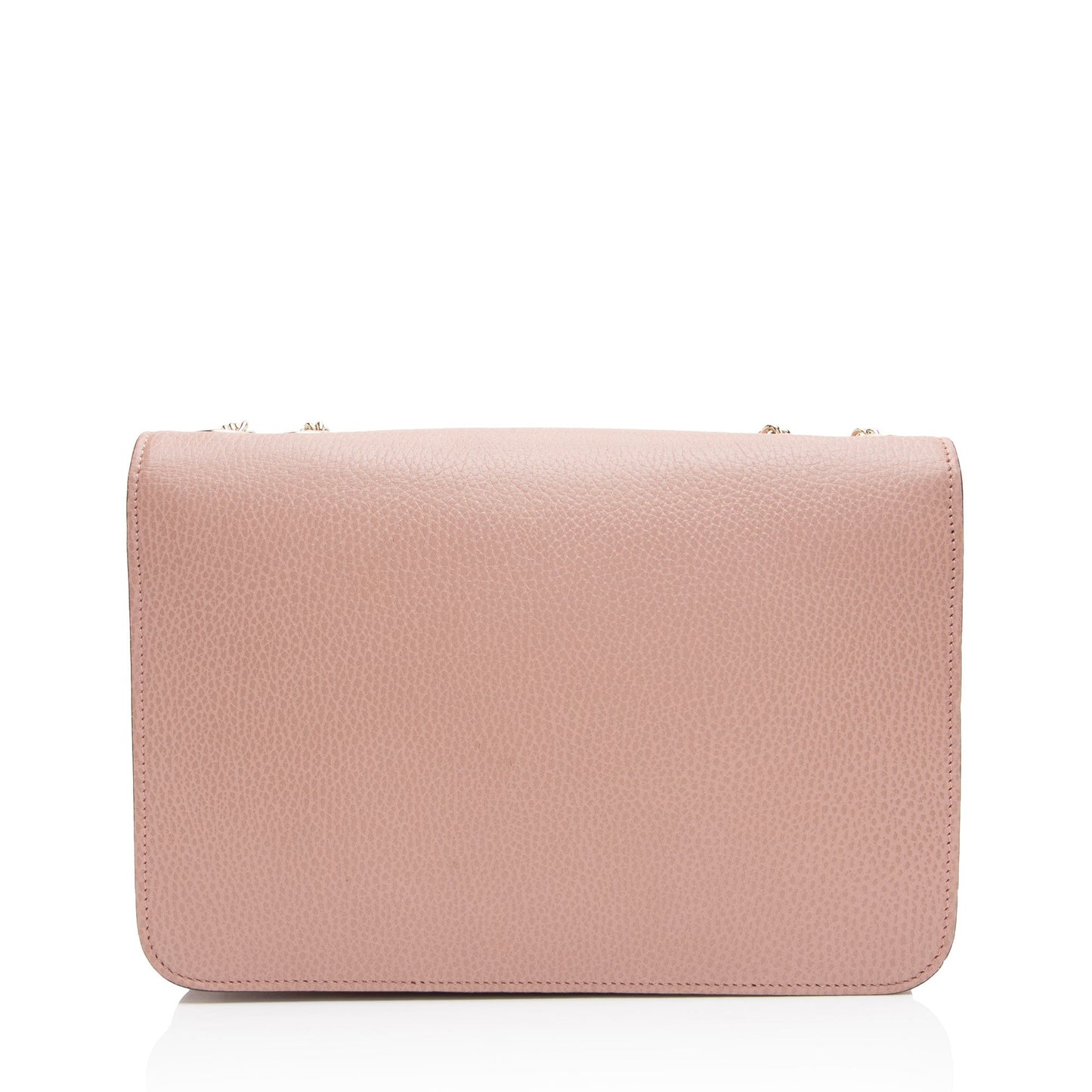 Gucci Grained Calfskin Interlocking G Medium Shoulder Bag