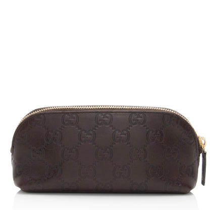 Gucci Guccissima Leather Cosmetic Pouch (SHF-gdae9s)