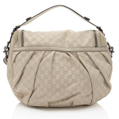 Gucci Guccissima Leather Icon Bit Hobo (SHF-A9nUMD)