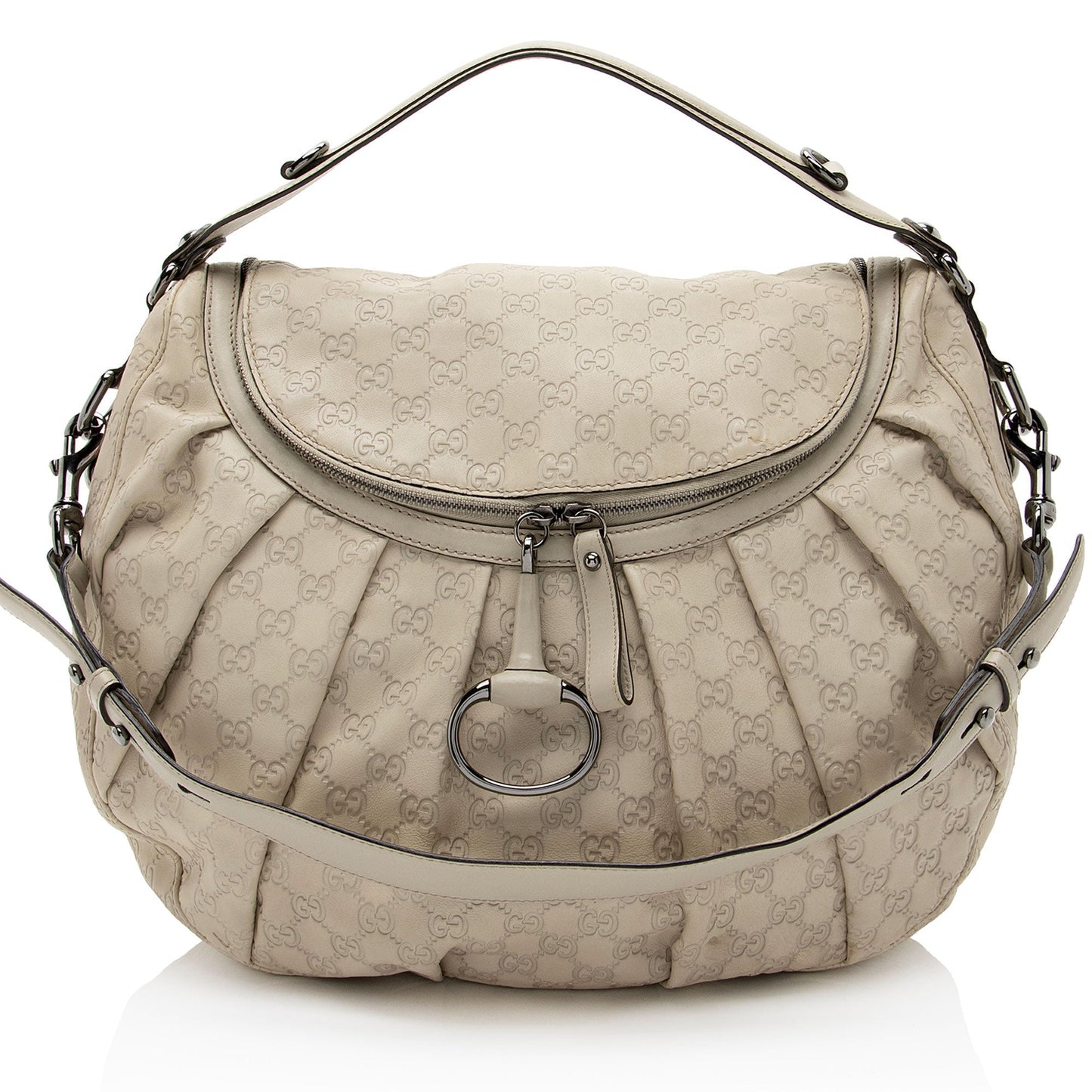 Gucci Guccissima Leather Icon Bit Hobo (SHF-A9nUMD)
