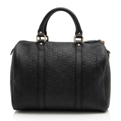 Gucci Guccissima Leather Joy Boston Bag (SHF-AaXpyD)