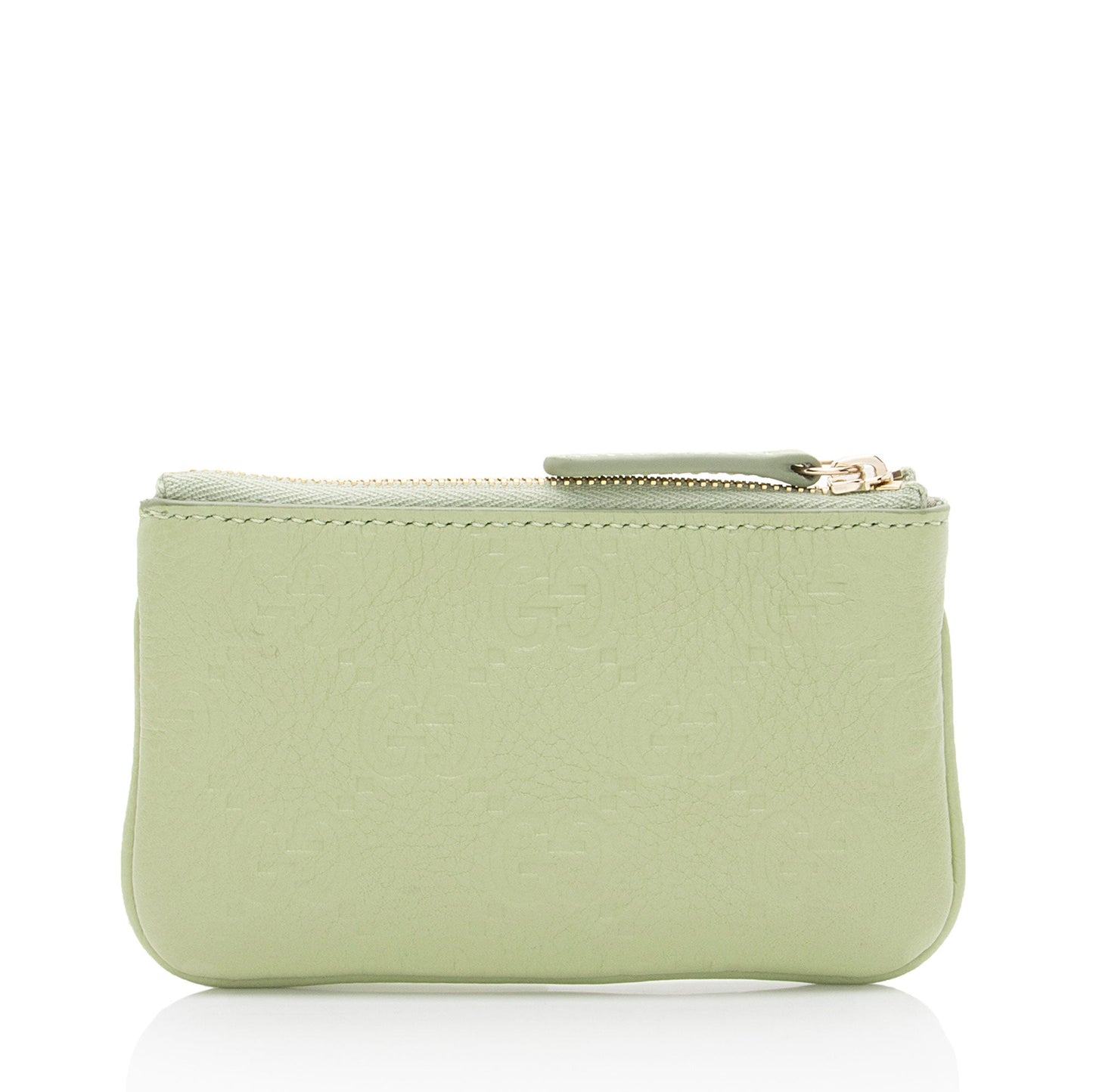 Gucci Guccissima Leather Key Pouch