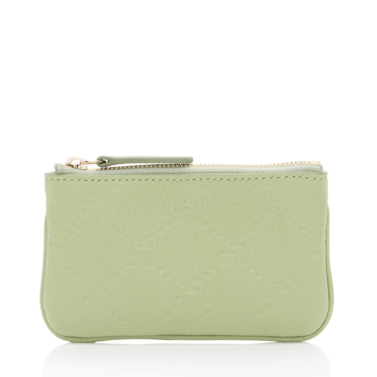 Gucci Guccissima Leather Key Pouch