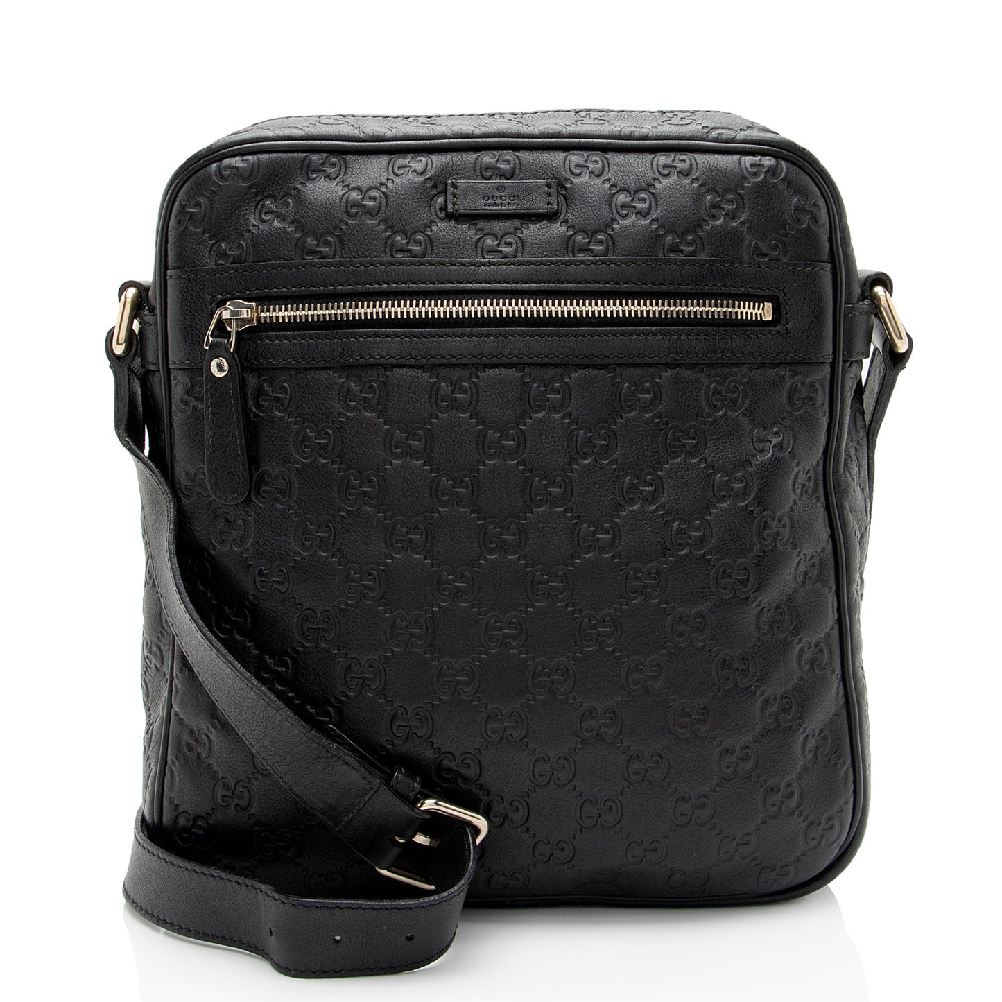 Gucci Guccissima Leather Messenger (SHF-poP2VB)