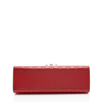 Gucci Guccissima Leather Padlock Medium Shoulder Bag (SHF-83LvCg)