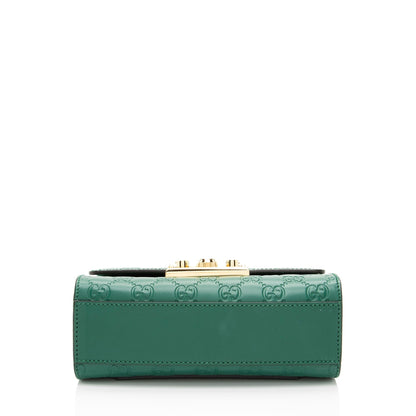 Gucci Guccissima Leather Padlock Small Shoulder Bag