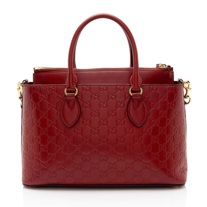 Gucci Guccissima Leather Small Tote (SHF-6jfM9Q)