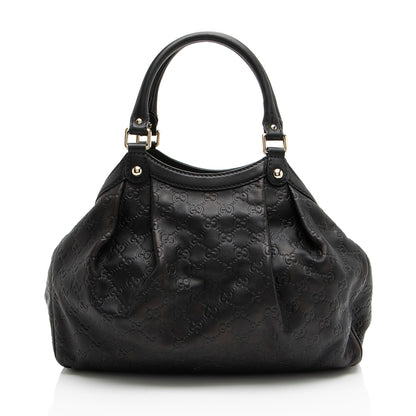 Gucci Guccissima Leather Sukey Medium Tote