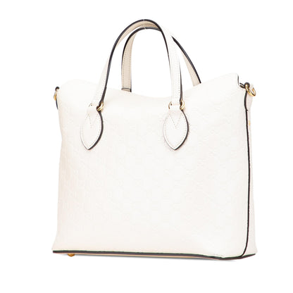 Gucci Guccissima Linea A Fold Over Satchel