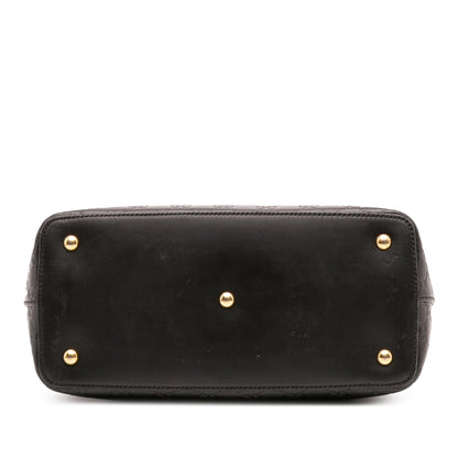 Gucci Guccissima Linea A Fold Over Satchel