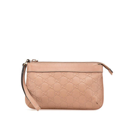 Gucci Guccissima New Britt Wristlet Pouch