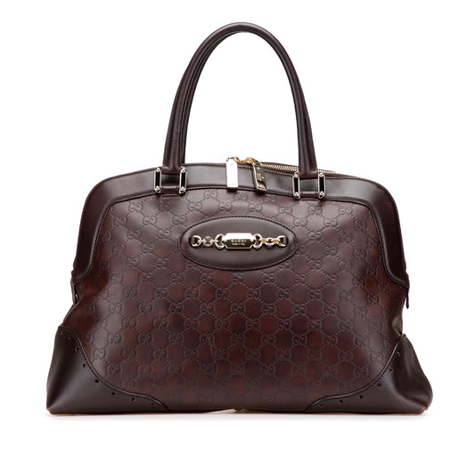 Gucci Guccissima Punch Handbag