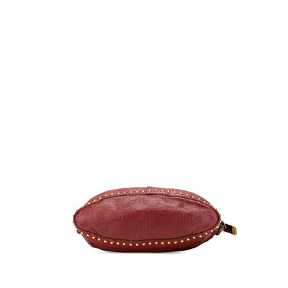 Gucci Guccissima Studded Babouska Satchel