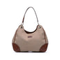 Gucci Guccissima Trimmed Canvas Colbert Shoulder Bag