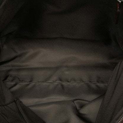Gucci Guccissima Trimmed Canvas Crossbody