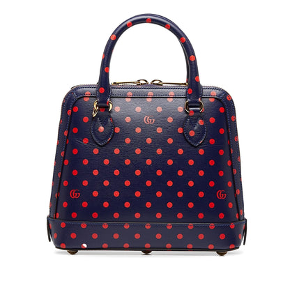 Gucci Horsebit 1955 Polka Dot Satchel (SHG-z2diQ9)