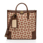 Gucci Horsebit Jacquard Interlocking G Tote