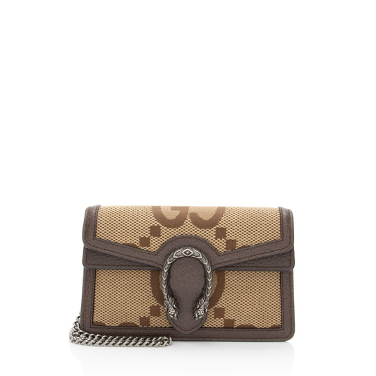 Gucci Jumbo GG Canvas Dionysus Mini Shoulder Bag