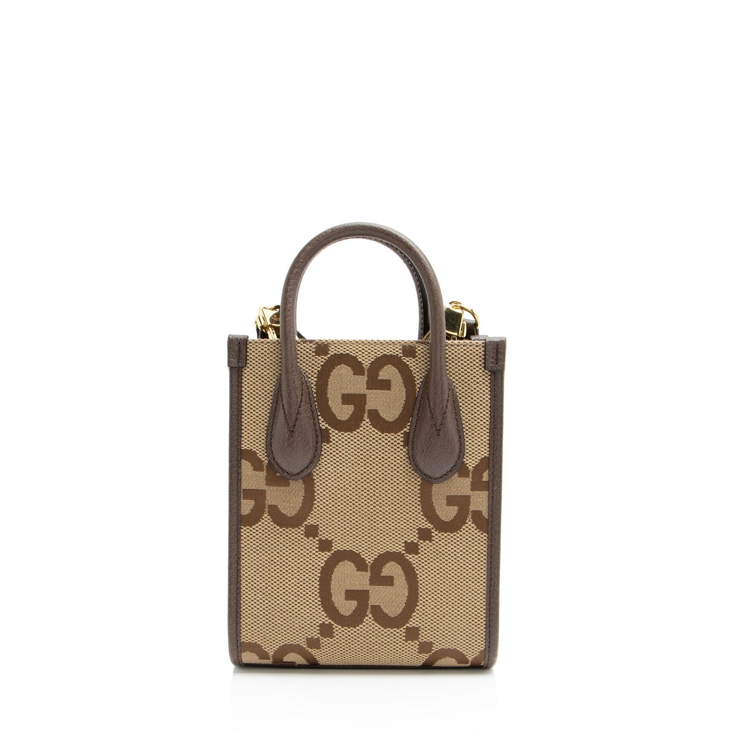 Gucci Jumbo GG Canvas Vertical Mini Tote