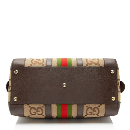 Gucci Jumbo GG Canvas Web Medium Duffle