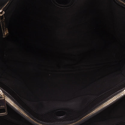 Gucci Large Calfskin Bamboo Shopper Satchel