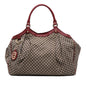 Gucci Large Diamante Canvas Sukey Tote