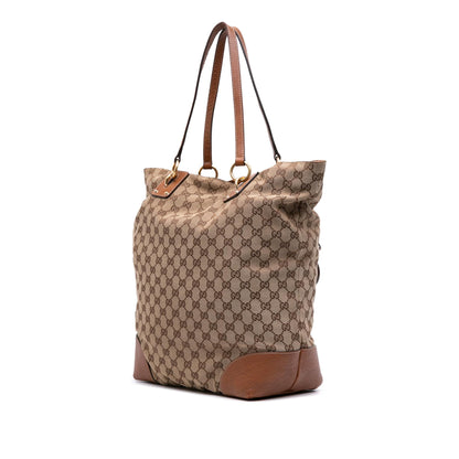 Gucci Large GG Canvas GG Charm Tote