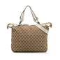 Gucci Large GG Canvas Icon Bit Satchel