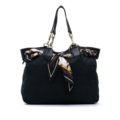 Gucci Large GG Canvas Positano Tote