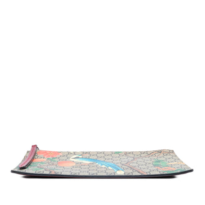 Gucci Large GG Supreme Tian Clutch