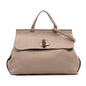 Gucci Large Leather Bamboo Daily Satchel