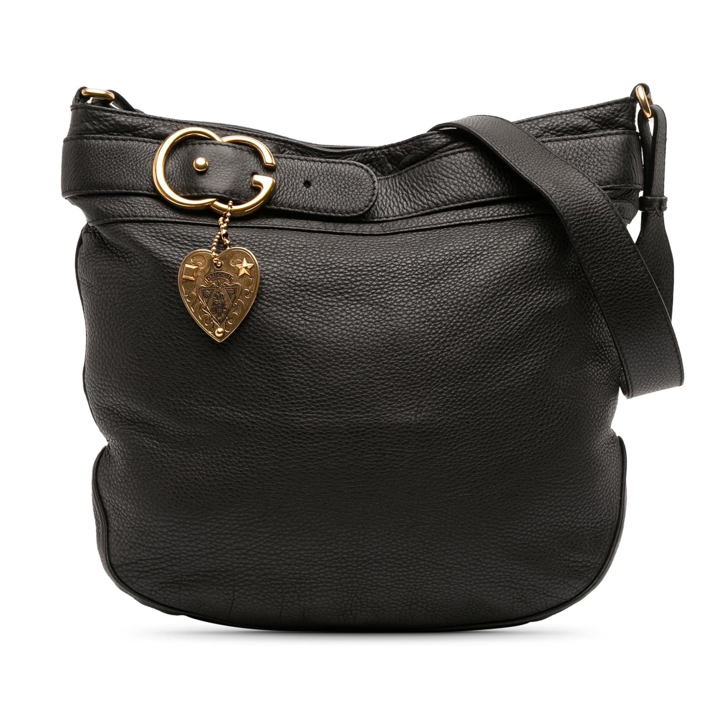 Gucci Large Leather Ride Shoulder Bag