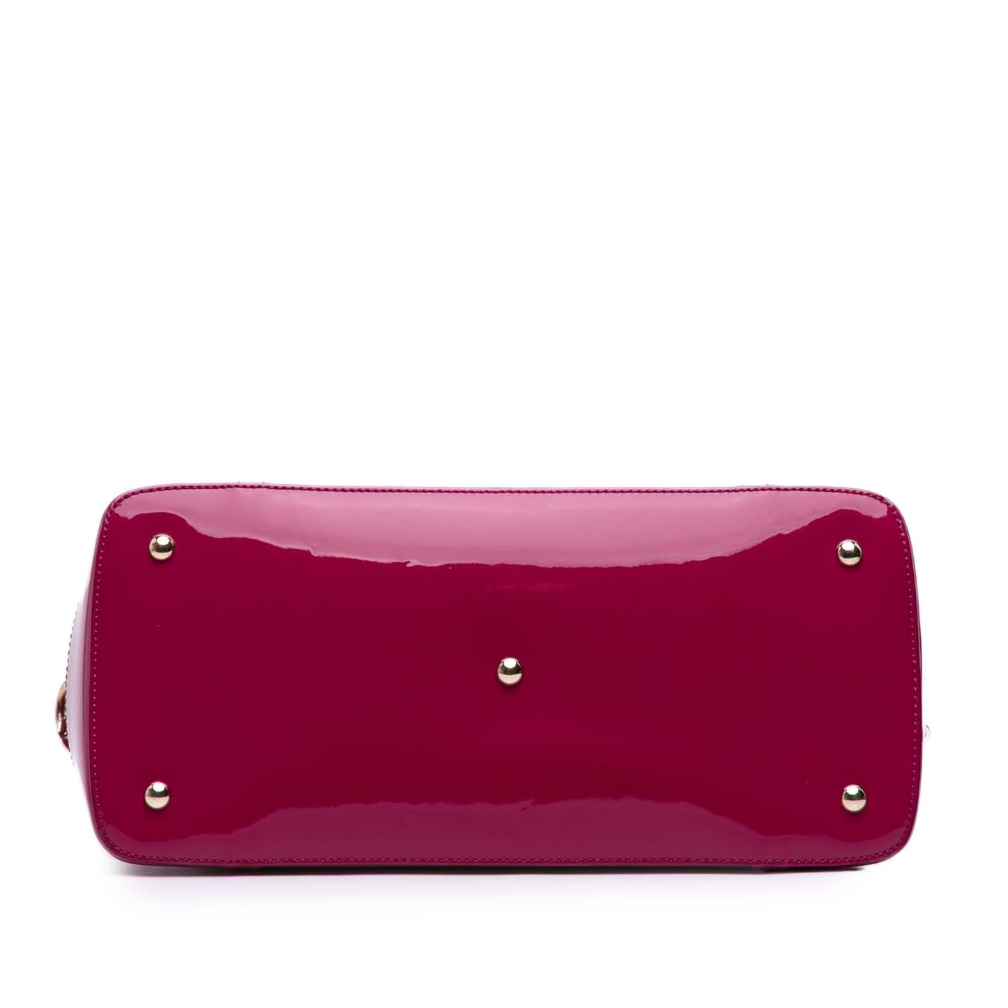 Gucci Large Microguccissima Patent Nice Dome Satchel