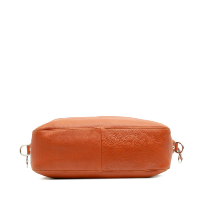 Gucci Large Pebbled Calfskin Icon Bit Satchel