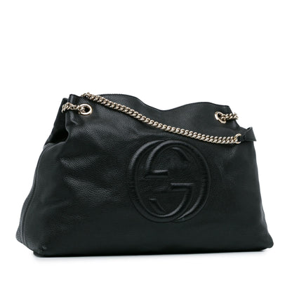 Gucci Large Soho Chain Tote (SHG-F1X59X)