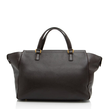 Gucci Leather 1973 Medium Tote