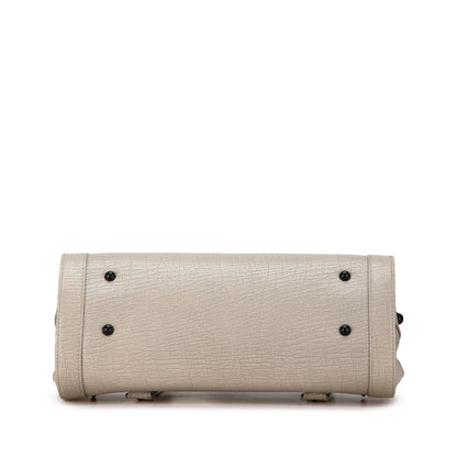 Gucci Leather Bamboo Bullet Shoulder Bag (SHG-rGZIYM)